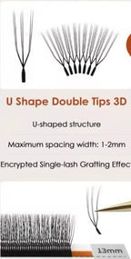 3W dublat U shape - Cele mai noi extensii de gene PREMADE