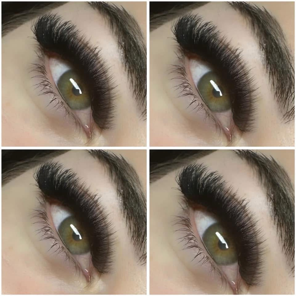 Pre-made eyelashes 3D W 0.10 (undoubled)