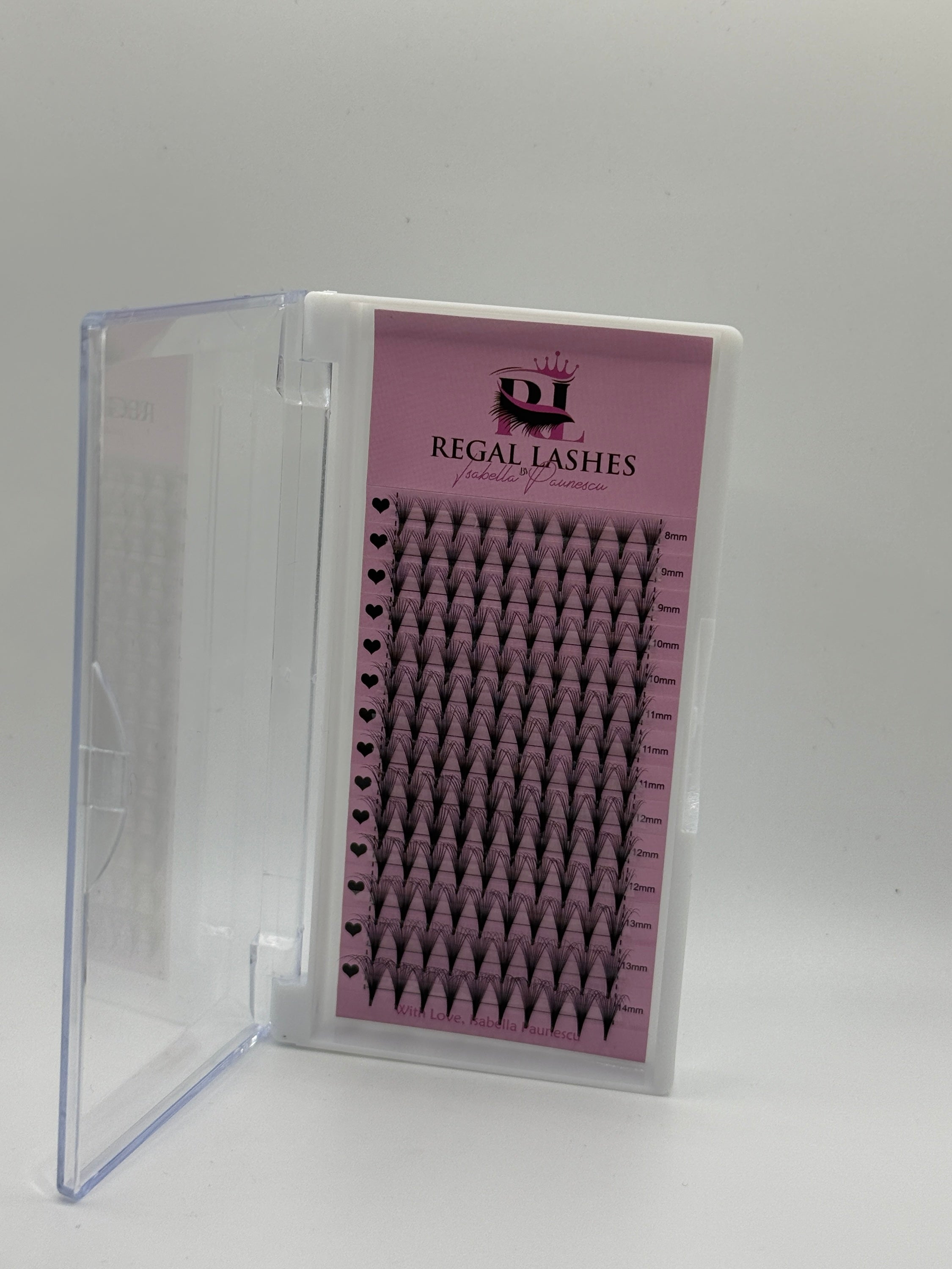 Premade 10D double-layered eyelash extensions Secondary image